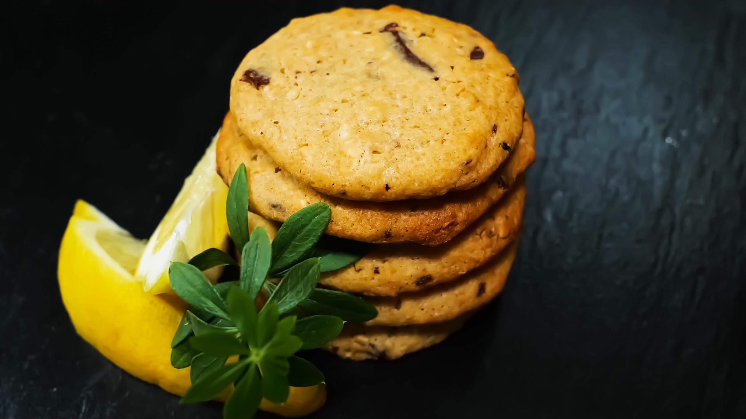 Cookies mit Zitrone